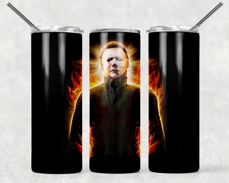 Halloween Michael Tumbler