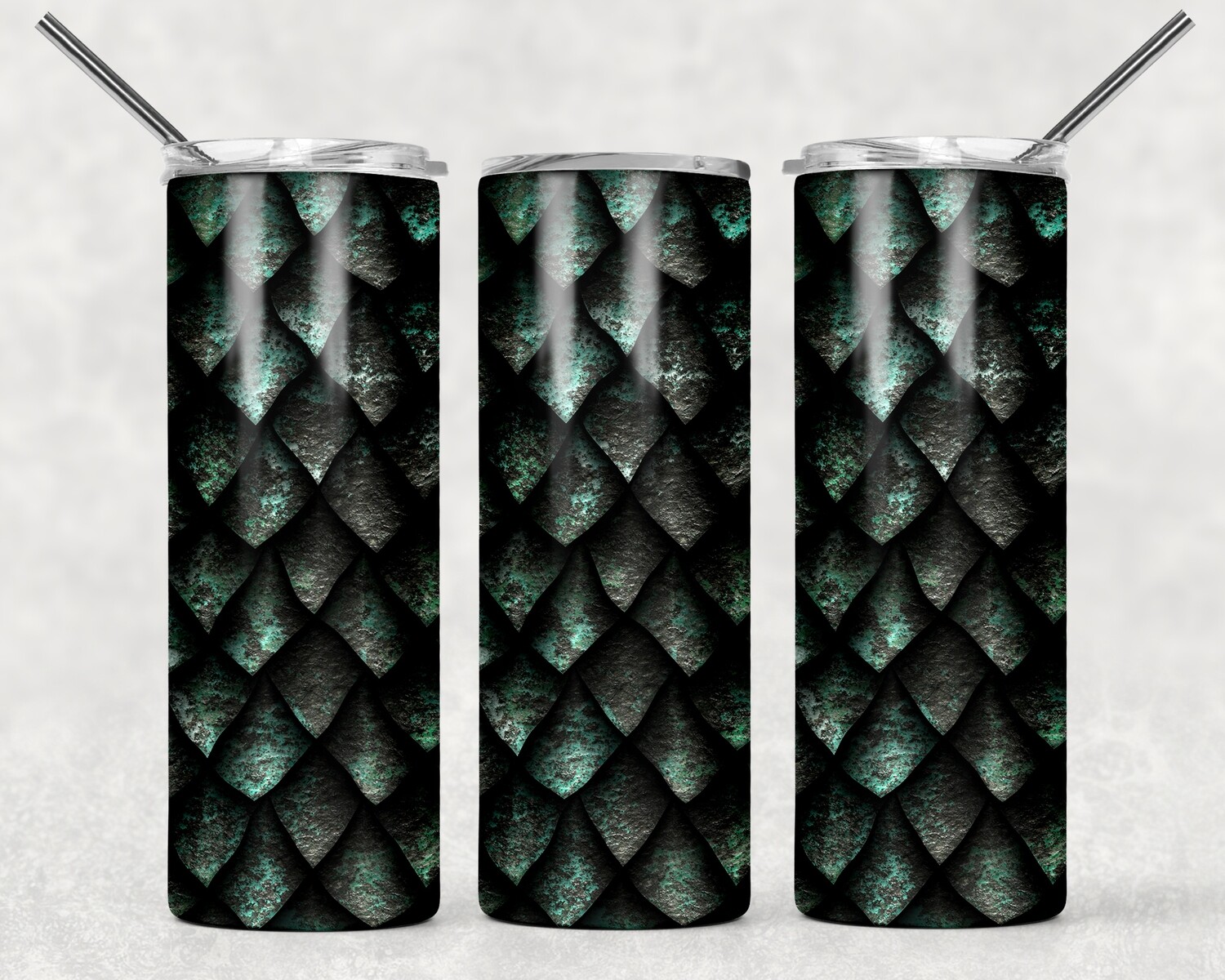 Green Dragon Scales Tumbler