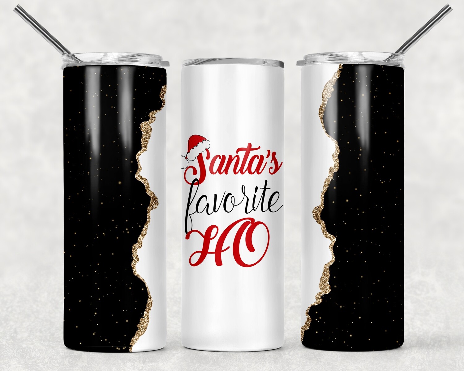 Santa&#39;s Favorite Ho Christmas Tumbler