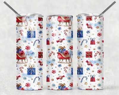 Christmas Sleigh Tumbler