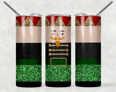Nutcracker Christmas Tumbler