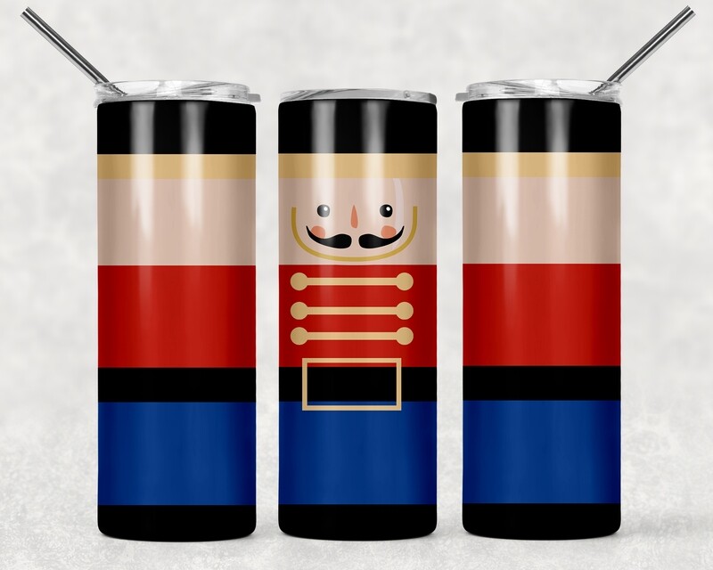 Nutcracker Christmas Tumbler