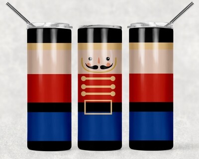 Nutcracker Christmas Tumbler