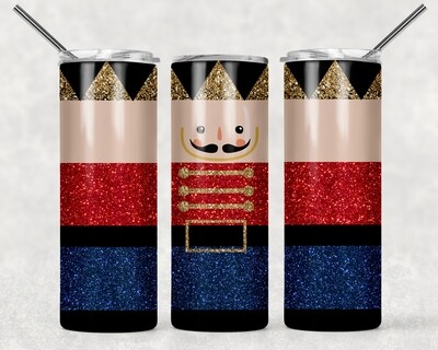 Nutcracker Christmas Tumbler