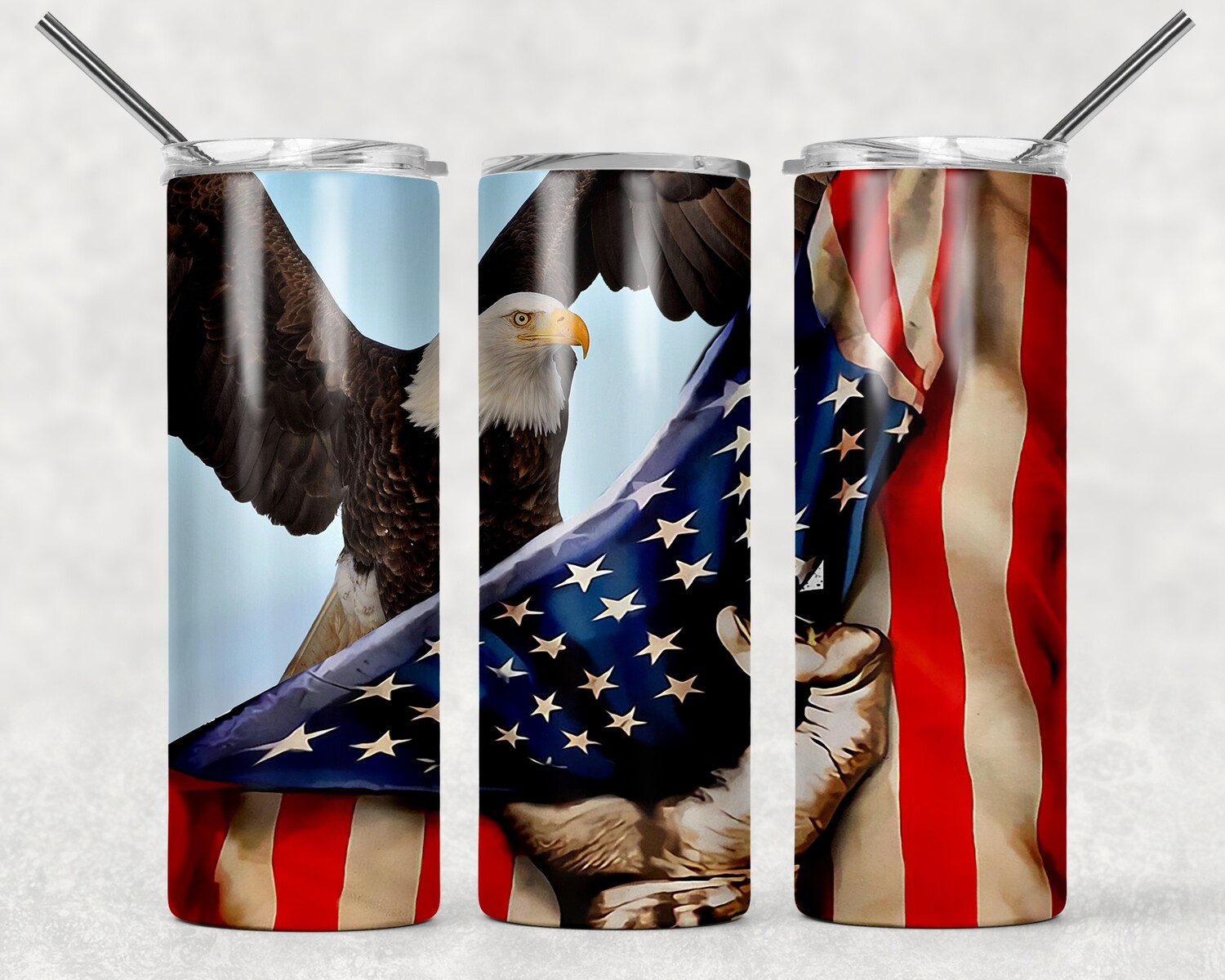 Eagle USA Flag Tumbler