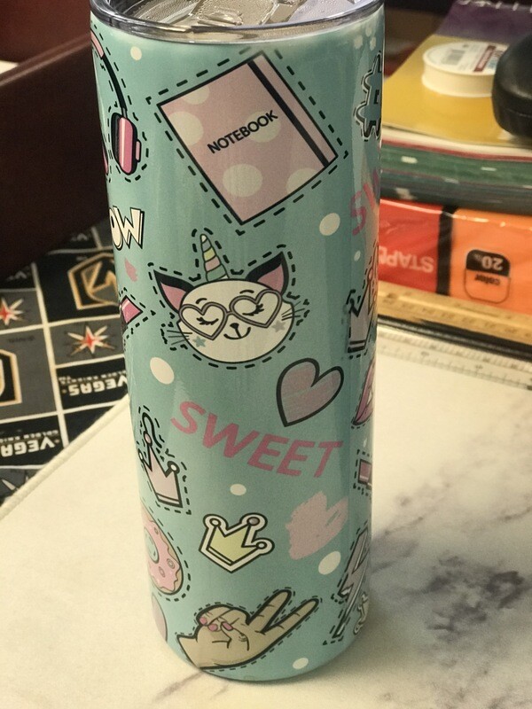Sweet Pop Culture Comic Tumbler