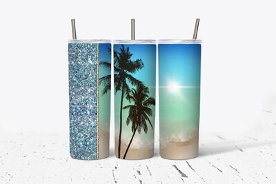 Beach Palms Tumbler