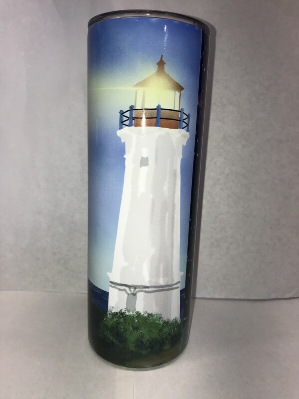 Lighthouse Scene Tumbler