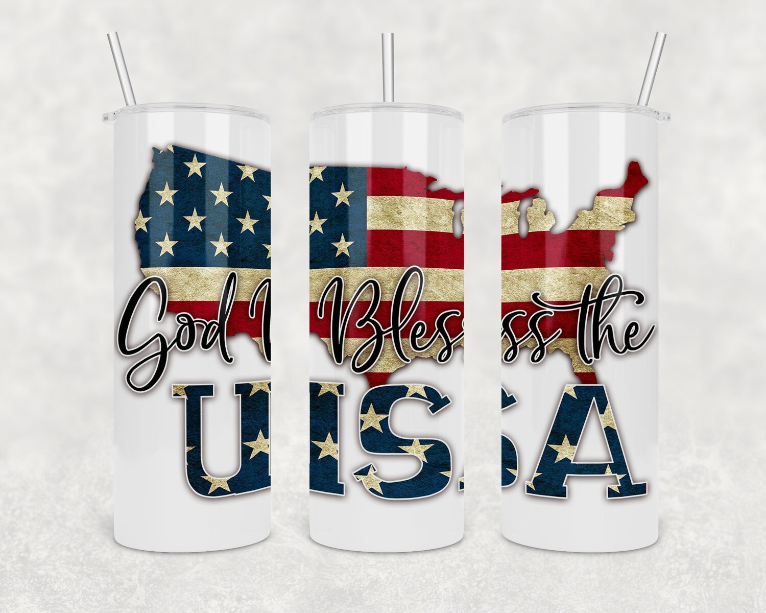 God Bless The USA Tumbler