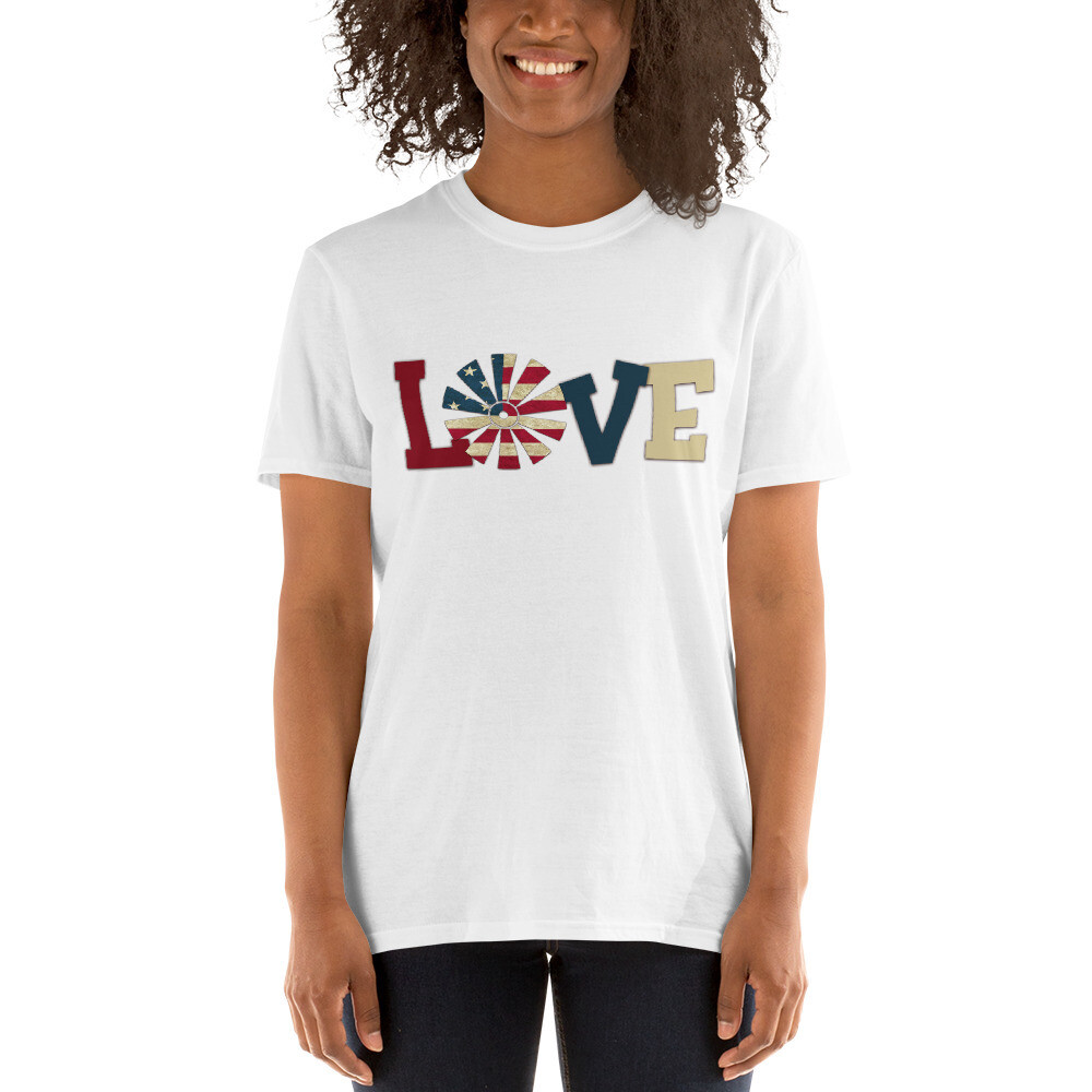 Love With Patriotic Windmill T-Shirt