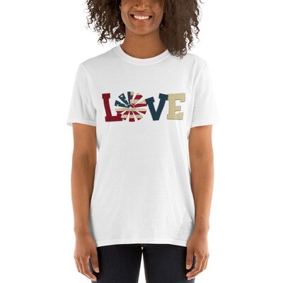 Love With Patriotic Windmill T-Shirt
