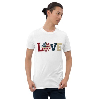 Love With Patriotic Windmill T-Shirt