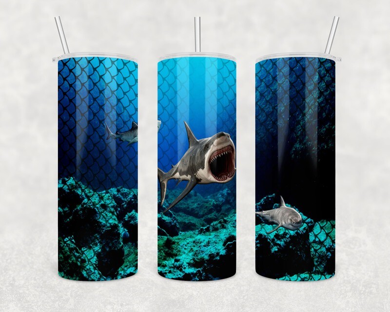 Shark Sea Life Tumbler