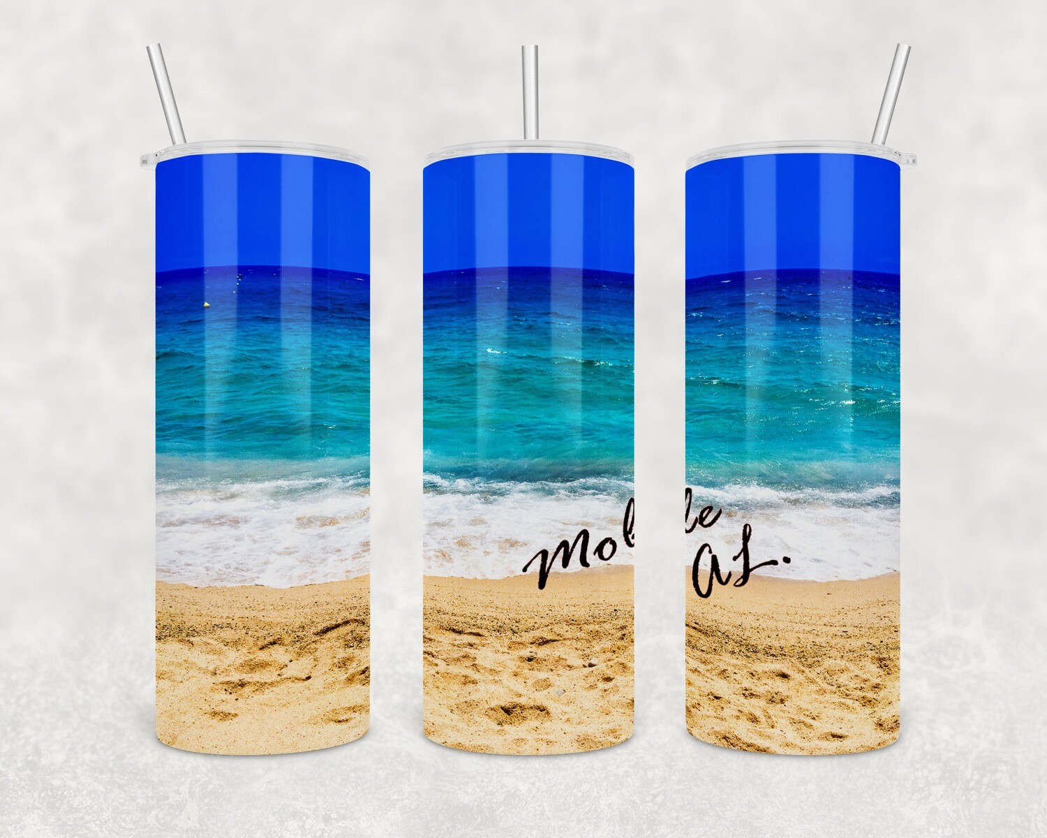 Beach Ocean Tumbler Mobile AL.