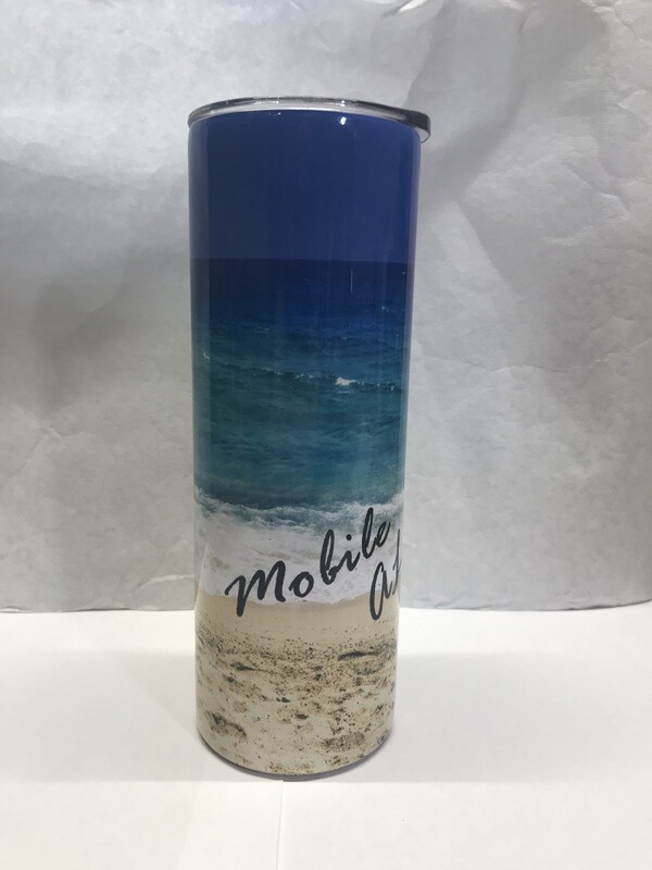 Beach Ocean Tumbler Mobile AL.