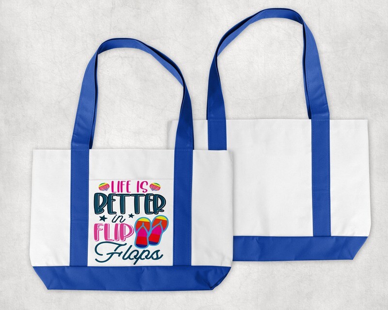 Life Is Better In Flip Flops Tote Bag