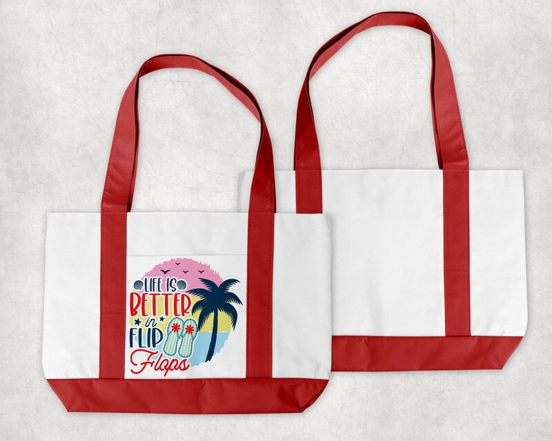 Life Is Better In Flip Flops Tote Bag