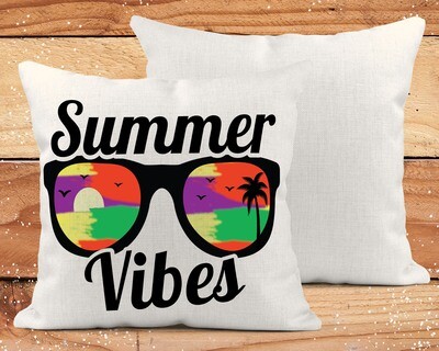 Summer Vibes Pillow Cover