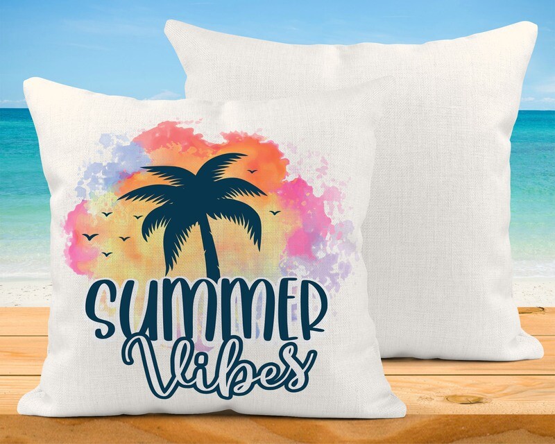 Summer Vibes Pillow Cover