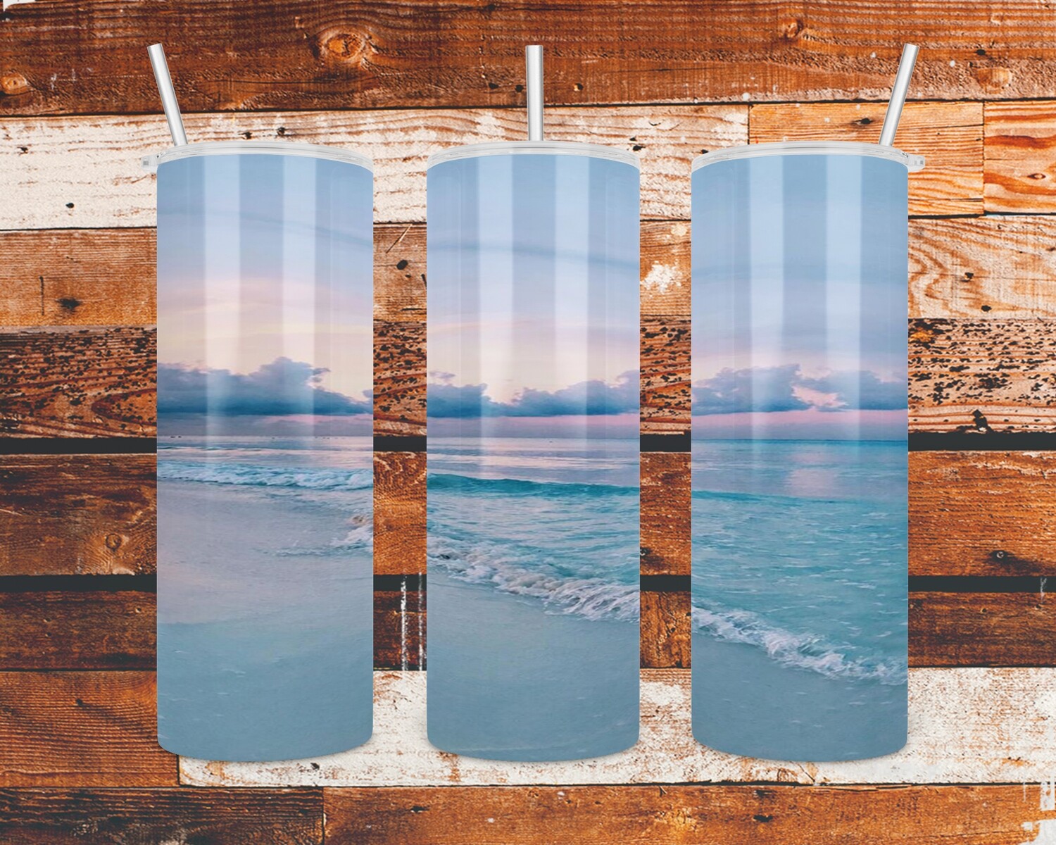 Beach Ocean Sand Tumbler