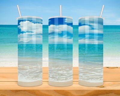 Beach Ocean Sand Tumbler