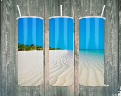 Beach Ocean Sand Tumbler