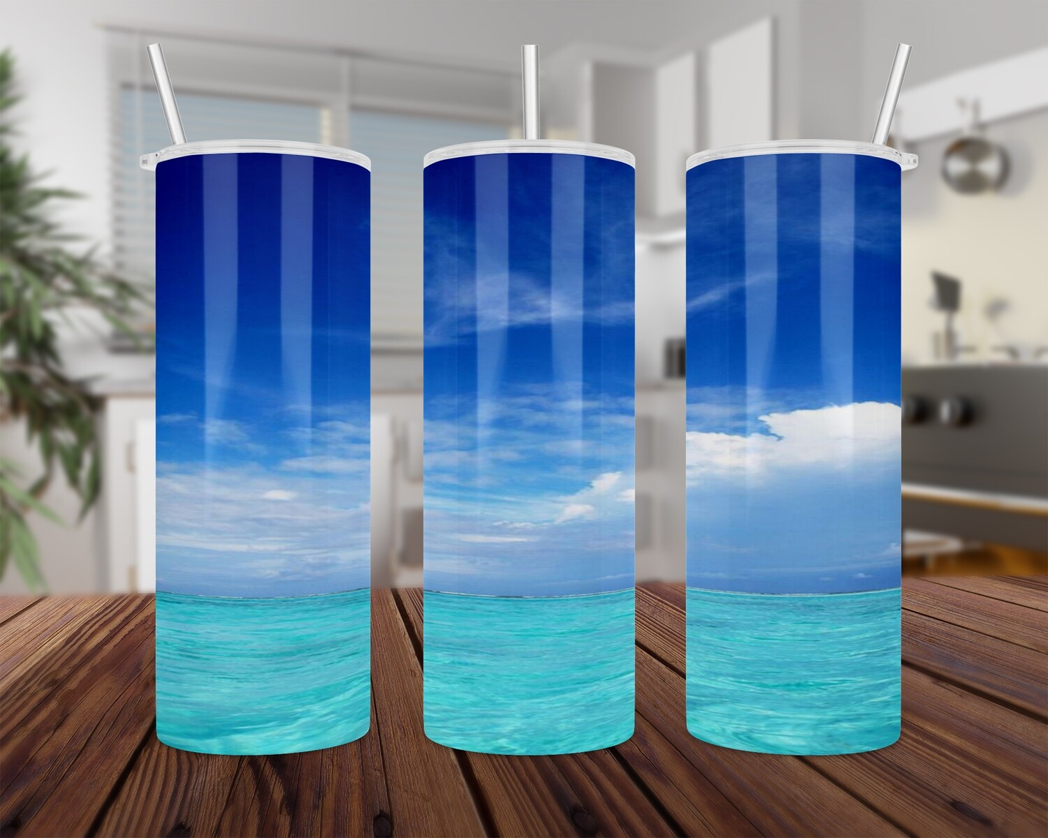 Beach Ocean Sand Tumbler