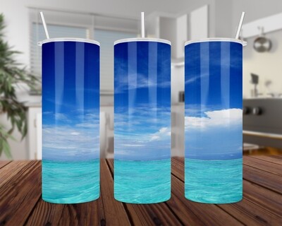 Beach Ocean Sand Tumbler