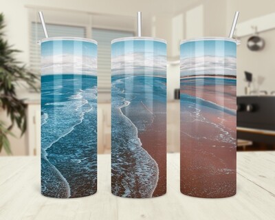 Beach Ocean Sand Tumbler