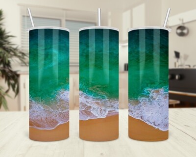 Beach Ocean Sand Tumbler