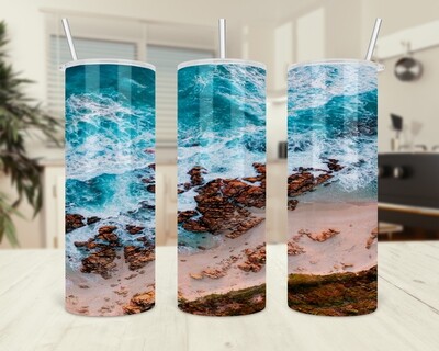 Beach Ocean Sand Tumbler