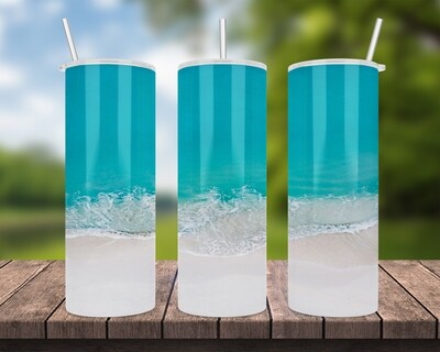 Beach Ocean Sand Tumbler