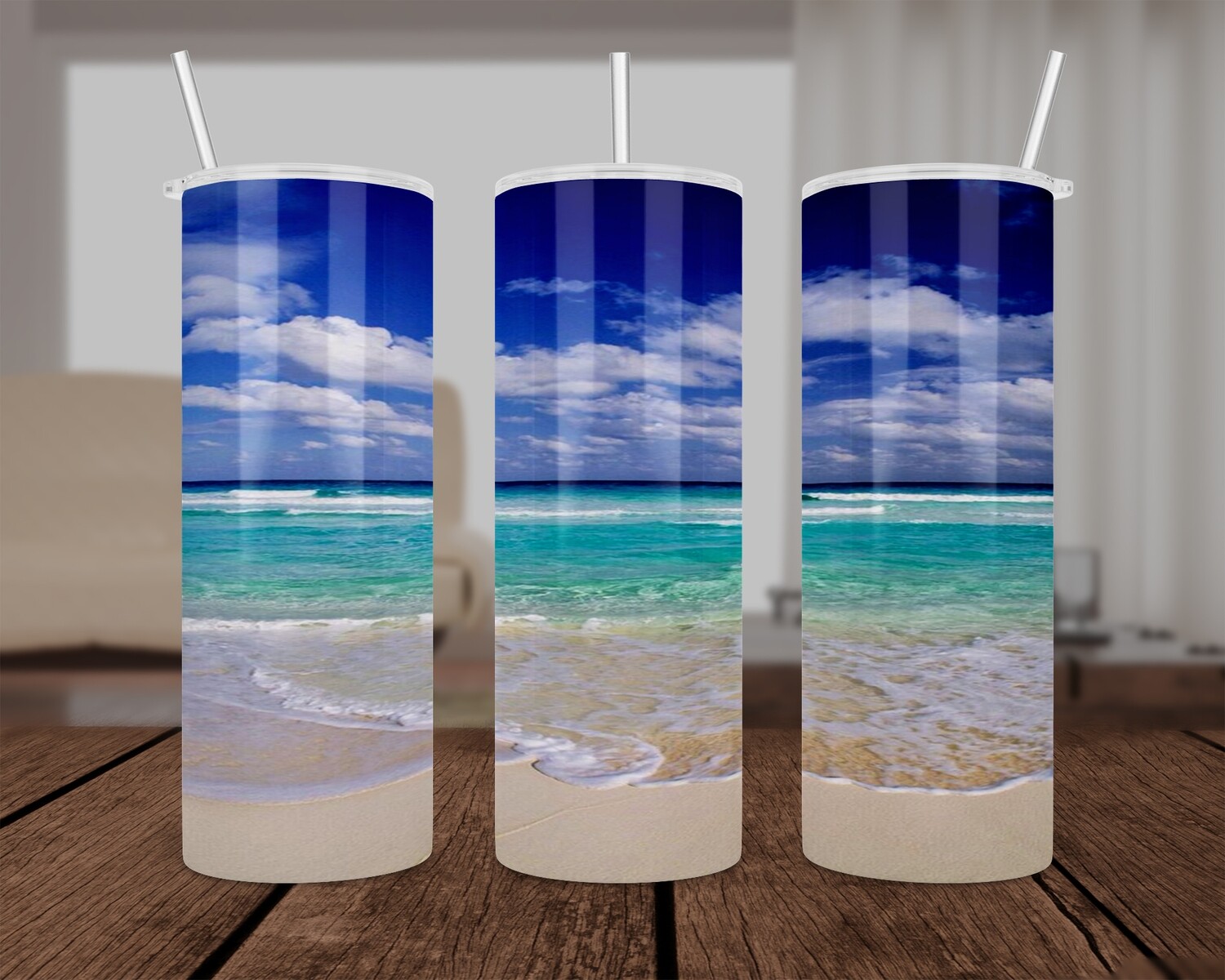 Beach Ocean Sand Tumbler