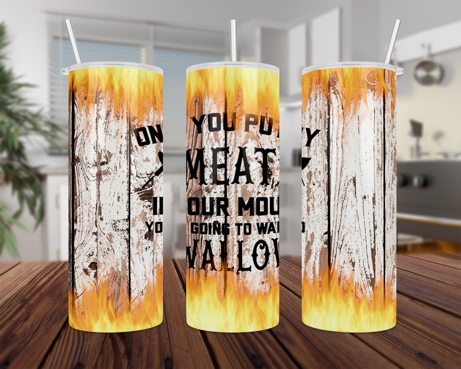 Meat In Your Mouth Tumbler
