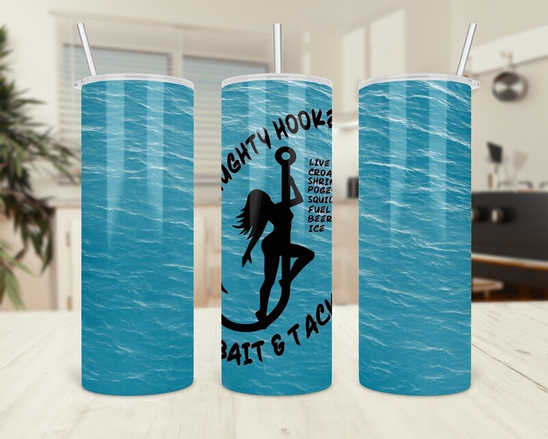 Naughty Hooker Bait &amp; Tackle Tumbler