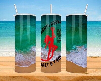 Naughty Hooker Bait &amp; Tackle Tumbler