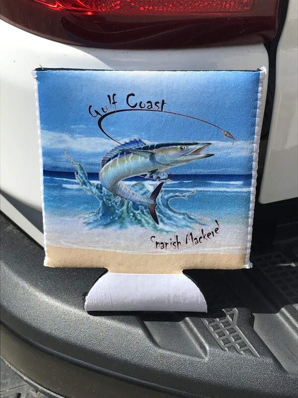 Gulf Coast Spanish Mackerel Koozie