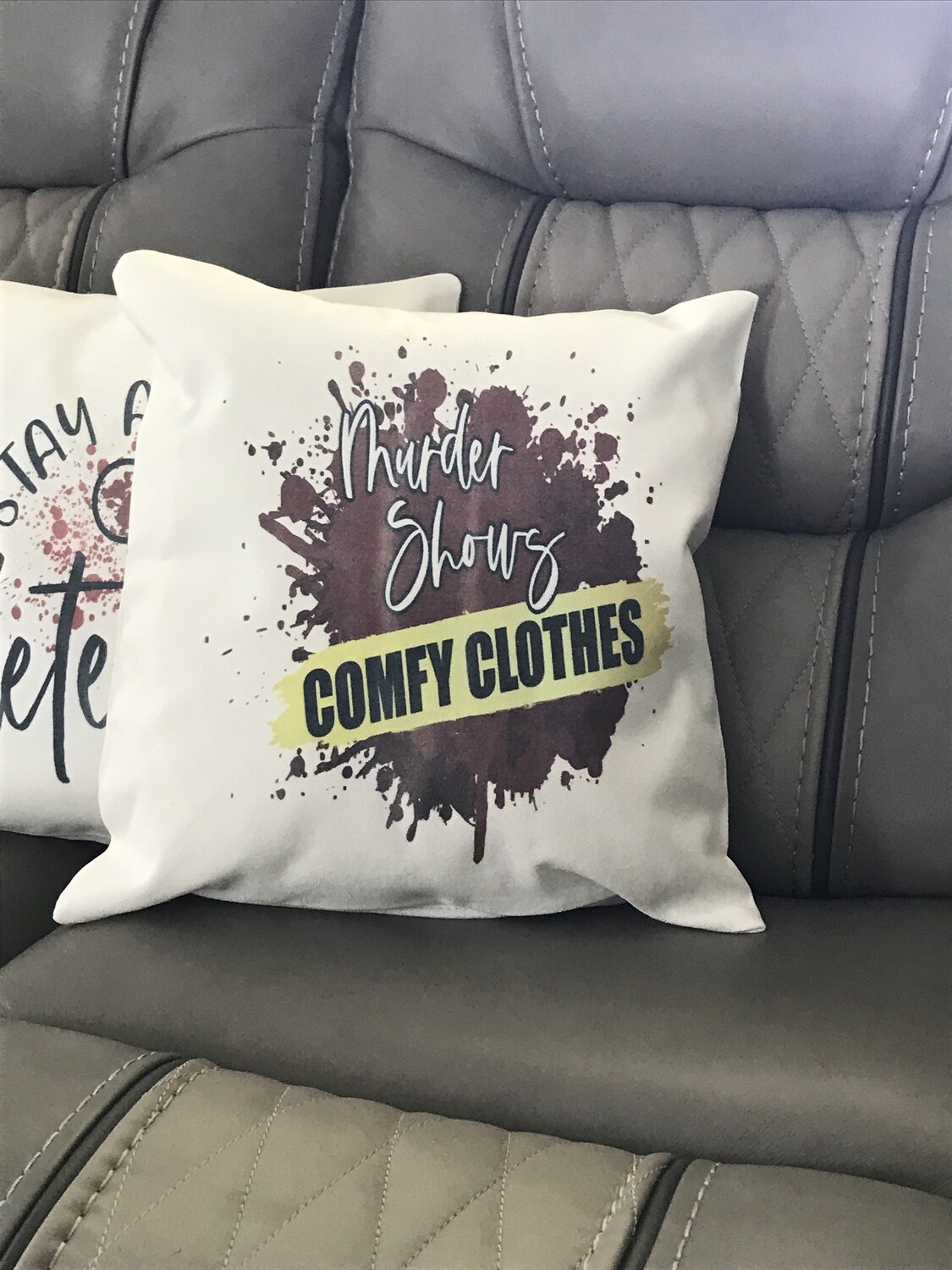 Murder Shows Comfy Clothes Pillow Cover