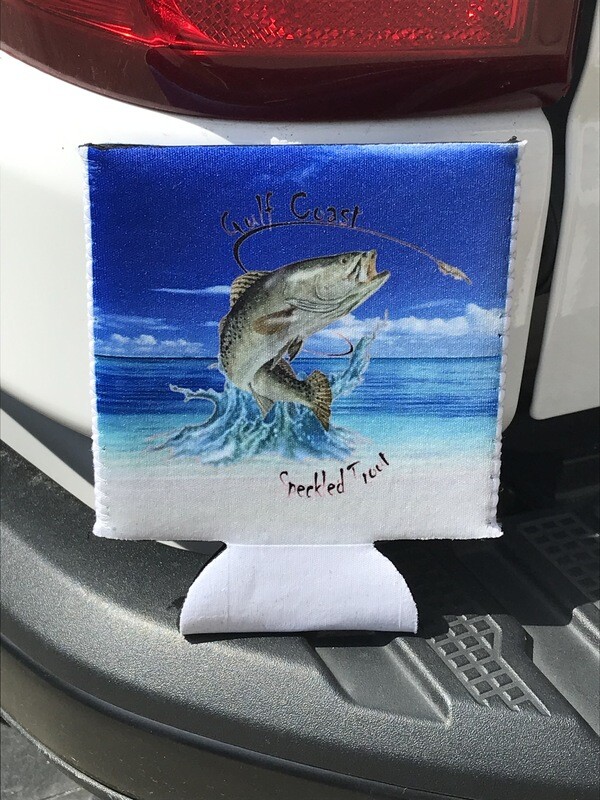 Gulf Coast Speckled Trout Koozie
