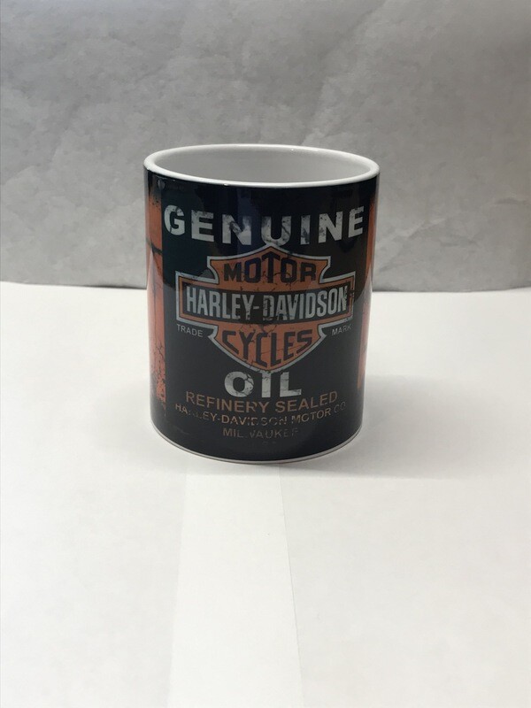 Harley Davidson Motor Oil Coffee Mug