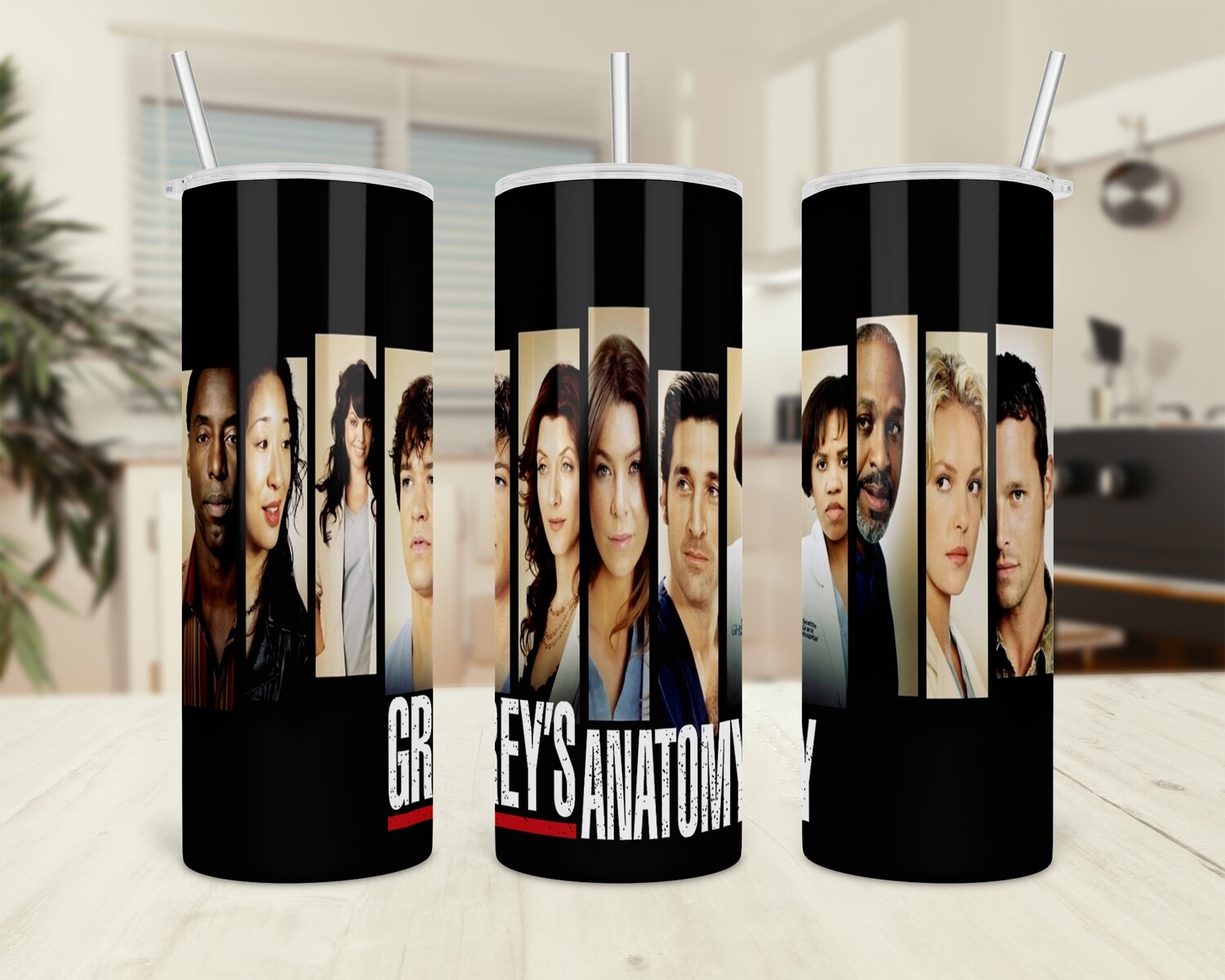 Grey&#39;s Anatomy Original Cast Tumbler