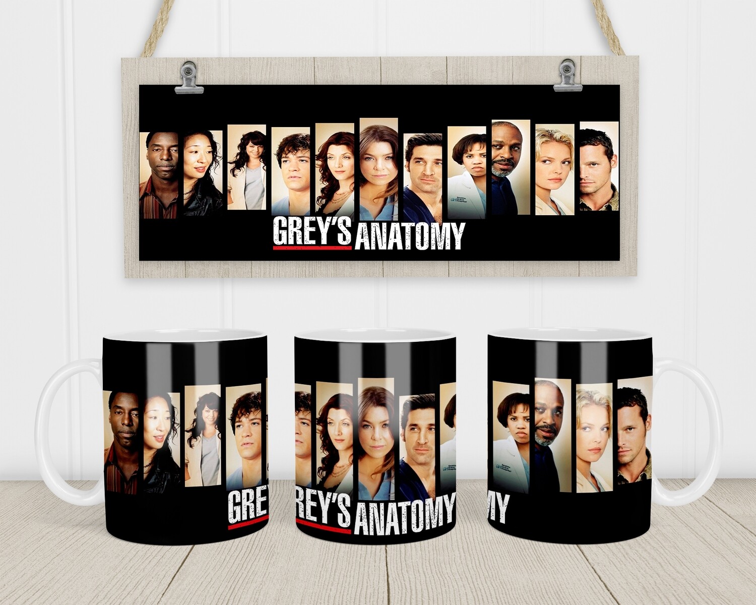 Grey&#39;s Anatomy Original Cast Coffee Mug