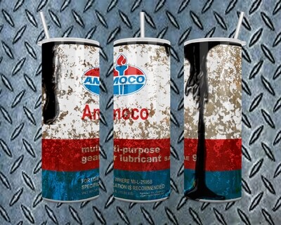 Amoco Motor Oil Dirty Tumbler