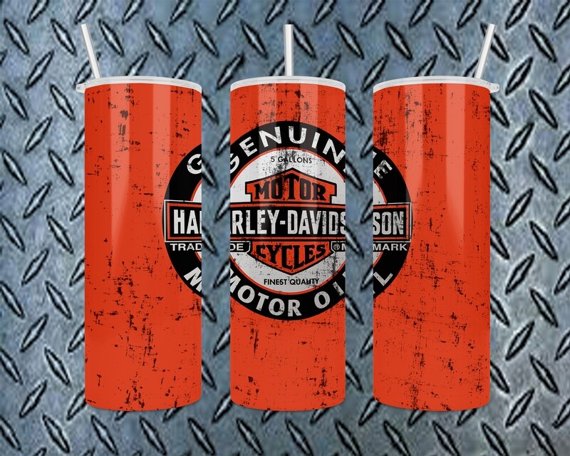 Harley-Davidson Motor Oil Tumbler