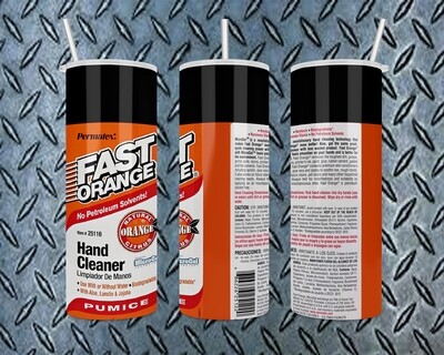 Fast Orange Tumbler