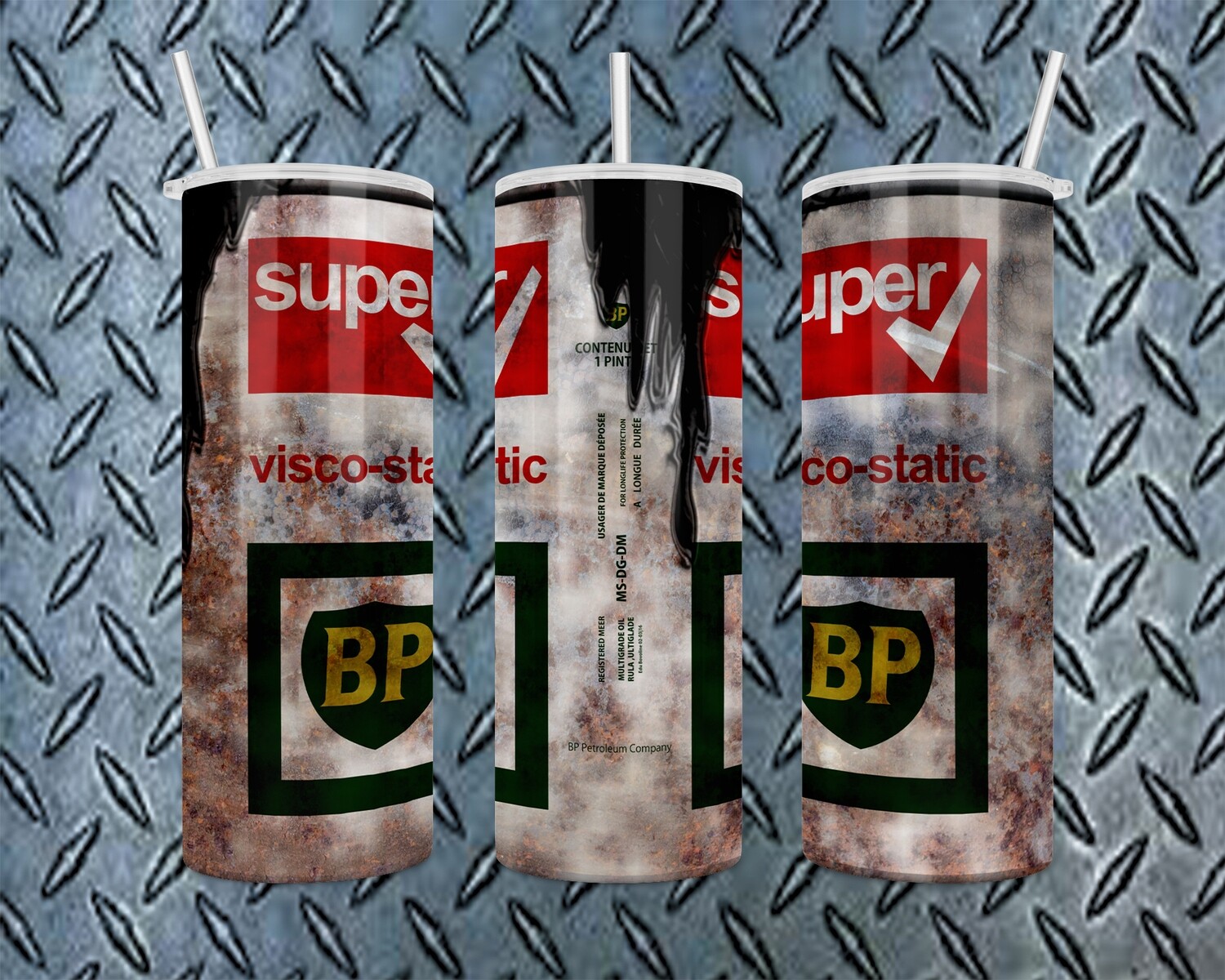 BP Super Visco-Static Oil Tumbler