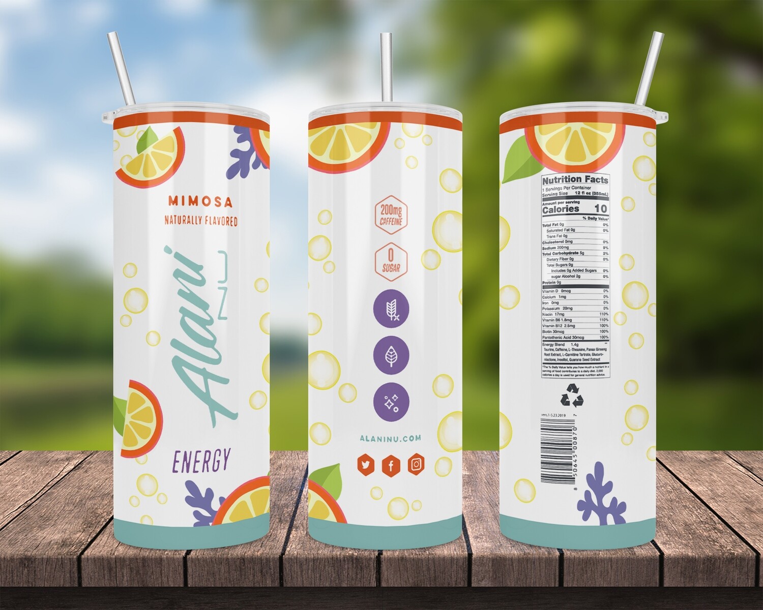 Alani Mimosa Energy Tumbler