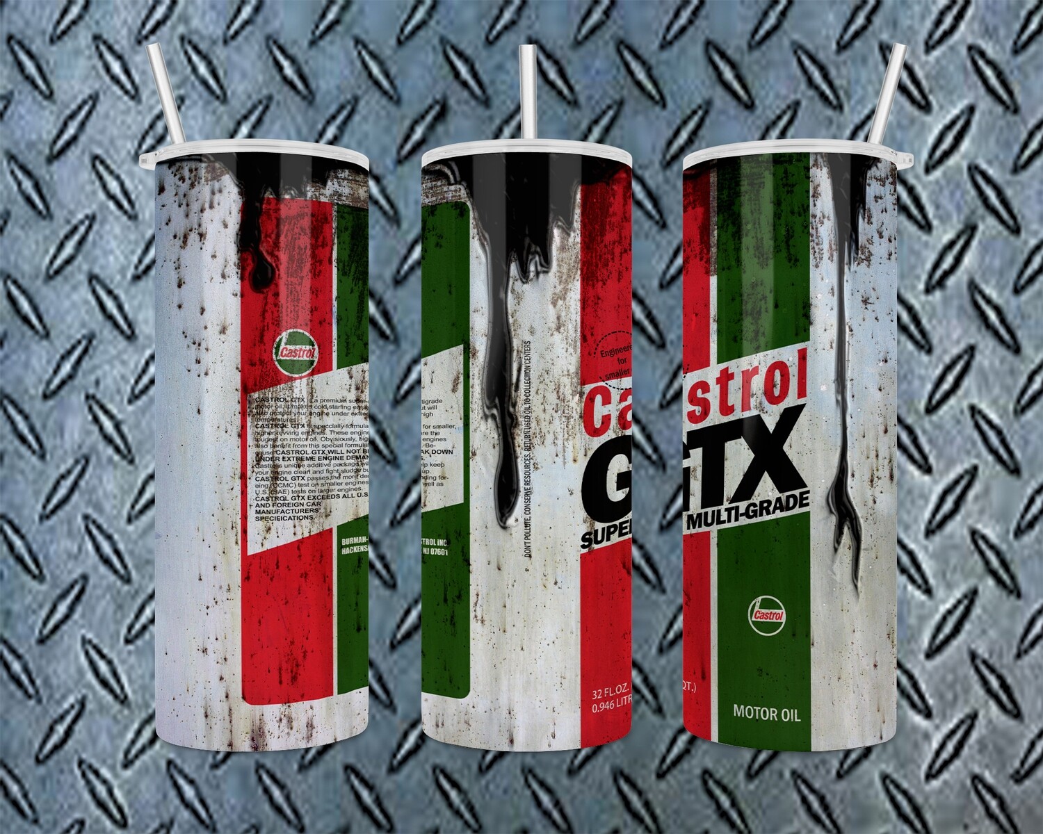 Castrol GTX Motor Oil Tumbler