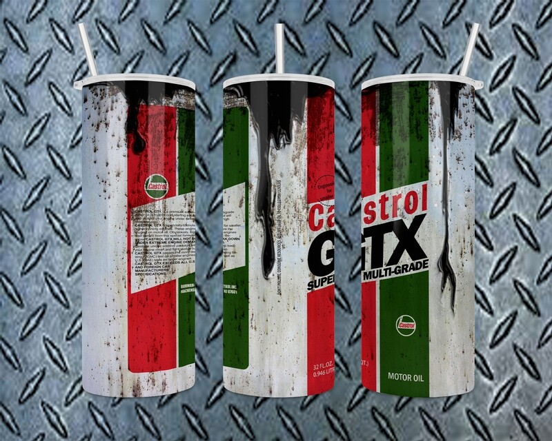 Castrol GTX Motor Oil Tumbler