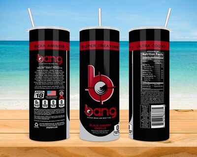 Bang Energy Black Cherry Vanilla Tumbler